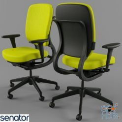 3D model Senator Strol office chair