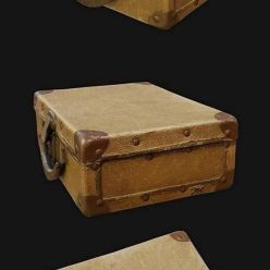 3D model Vintage Suitcase