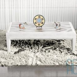 3D model Table, decor and rug