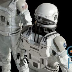 3D model CGtrader – SPACESUIT 3D Models Collection