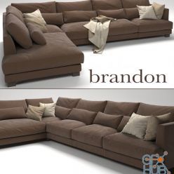 3D model Sits Brandon sofa