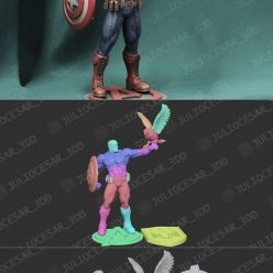 3D model Captain America classic – 3D Print