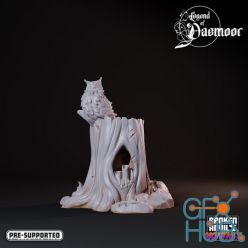 3D model Lantern Stump