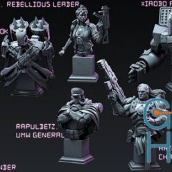 3D model The Rebels Strike Back - Busts – 3D Print