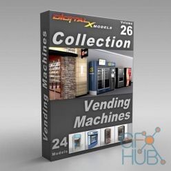 3D model DigitalXModels – Volume 26 – Vending Machines