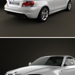 3D model 3D Humster BMW 1 Series coupe 2009