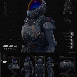 3D model Revival Space Suit