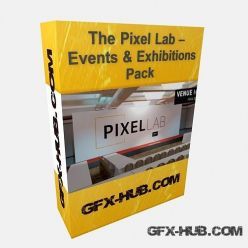 3D model The Pixel Lab – Events & Exhibitions Pack