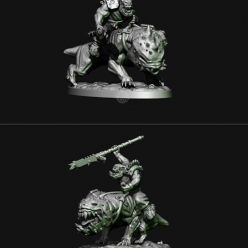 3D model Ork Squig Waagh – 3D Print