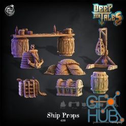 3D model Ship Props – 3D Print