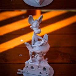 3D model Pink and the Brian – 3D Print