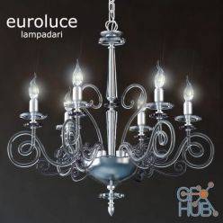3D model Euroluce Lampadari Cloe chandelier