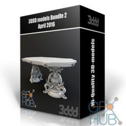 3D model 3DDD/3Dsky models – Bundle 2 April 2016