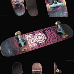 3D model Skate Board PBR