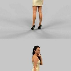 3D model Female silencing