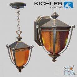 3D model KICHLER LIGHTING 49106RZ WARNER PARK