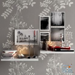 3D model Decorative set with pictures