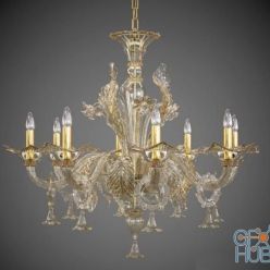 3D model Chandelier Sylcom Lampadari 1377-5