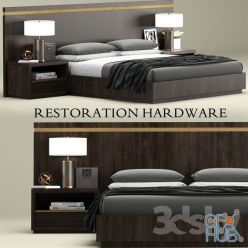 3D model RH Modern Bezier bed