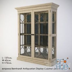3D model Showcases Bernhardt Antiquarian Display Cabinet (365-816)