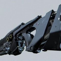 3D model Asura rifle