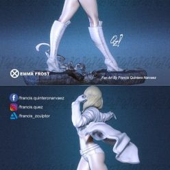 3D model Emma Frost – 3D Print