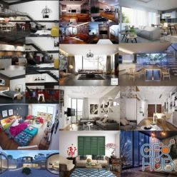 3D model Interior 3D-Scenes Collection Vol. 2