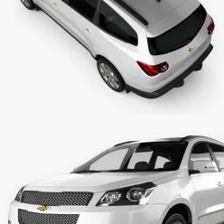 3D model Chevrolet Traverse 2011 Hum 3D