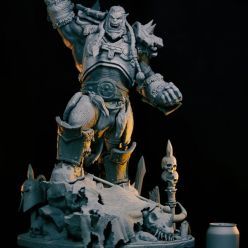 3D model Thrall - WOW