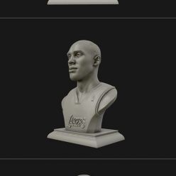 3D model Kobe Bryant Bust – 3D Print