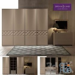 3D model Sliding wardrobes Dolores, DREAM LAND