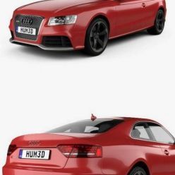 3D model Audi RS5 2011 Hum 3D car