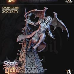 3D model Archvillain Society – Vol.1 – Speak of the Devi – 3D Print