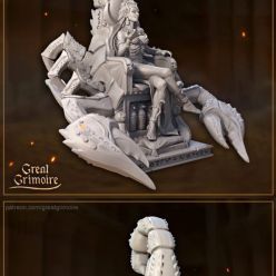 3D model Selket Goddess of the Dead - 3D Print