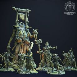 3D model Bestiarum Miniatures Headhunters - November 2020 – 3D Print