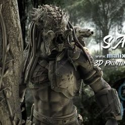 3D model Cubebrush – Predator 3D printable Ready