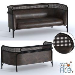 3D model Targa Sofa by GamFratesi Design