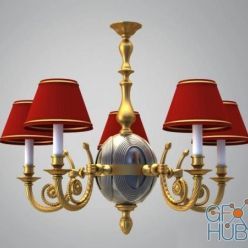 3D model Antonio Ciulli and Figlio chandelier