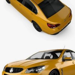 3D model Holden VF Commodore Calais V SSV 2013