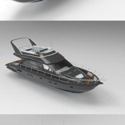 3D model Luxury Yacht
