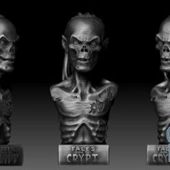 3D model Crypt Keeper Busto – 3D Print