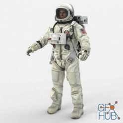 3D model Astronaut #3