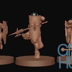 3D model Space Nun Figurine April 2021 – 3D Print