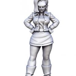 3D model Android 18 Dragon Ball – 3D Print