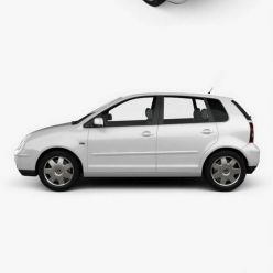 3D model Volkswagen Polo Mk4 5-door 2001