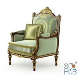 3D model Modenese Gastone 14403 armchair