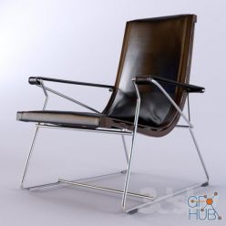 3D model Armchair JJ B&B Italia by Antonio Citterio