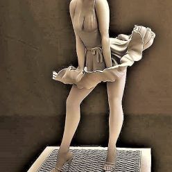 3D model Marilyn Monroe – 3D Print