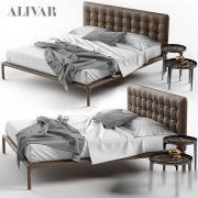 3D model Bed Boheme Alivar