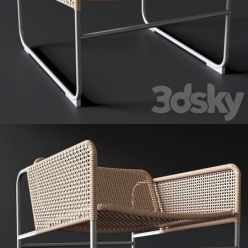 3D model INDUSTRYELL IKEA armchair